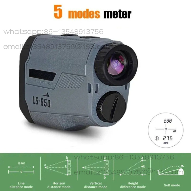 Golf Rangefinder - Teleskop Pengukur Jarak Golf untuk Luar