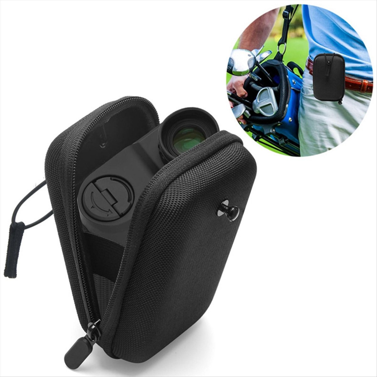Tas Rangefinder Golf ONGE, Kot - Golf Rangefinder ulasan dan harga