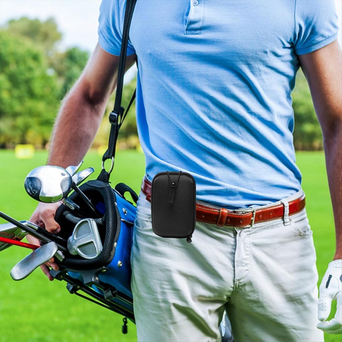 Tas Rangefinder Golf ONGE, Kot - Golf Rangefinder ulasan dan harga
