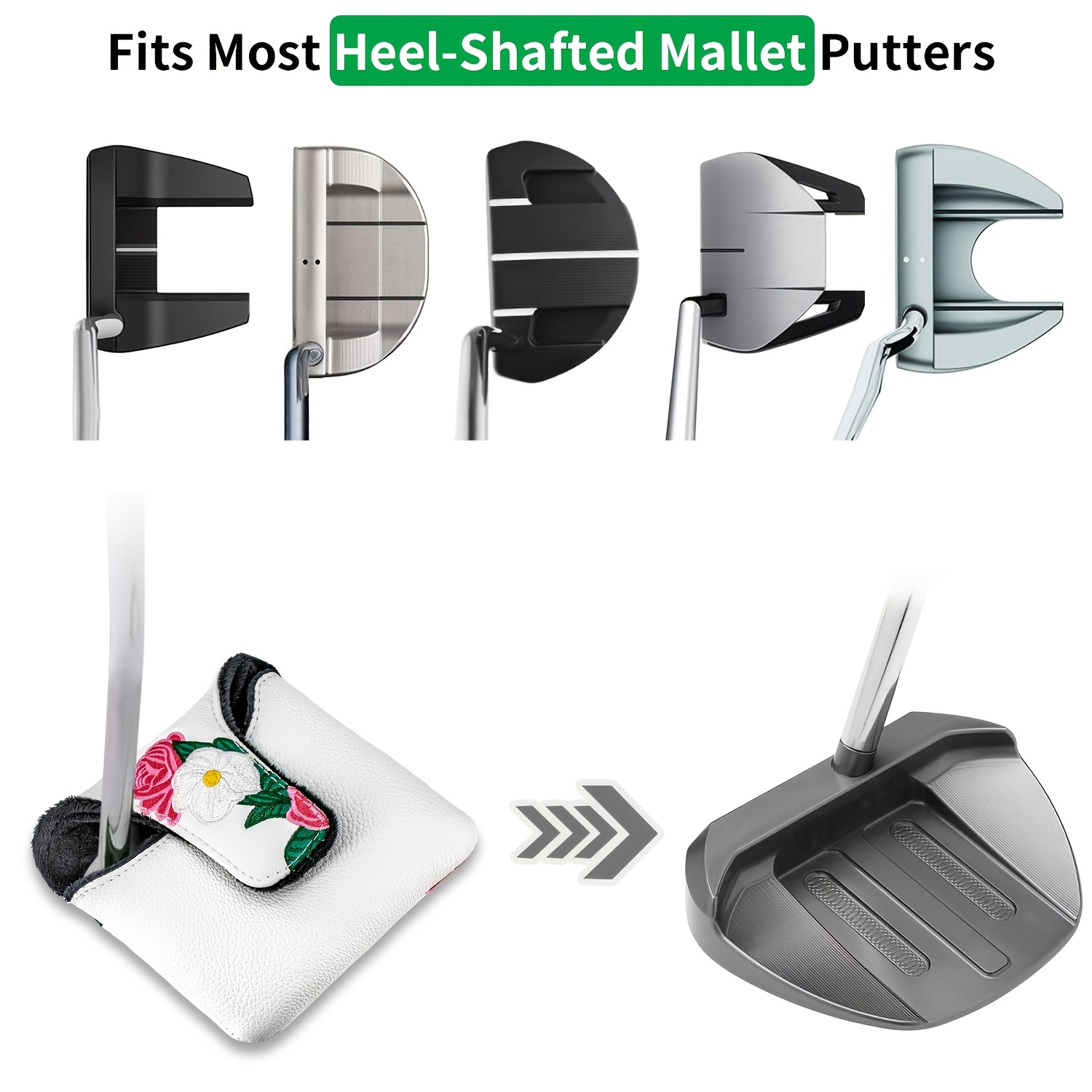 1 buah Sarung Putter Golf Magn - Golf Putter ulasan dan harga