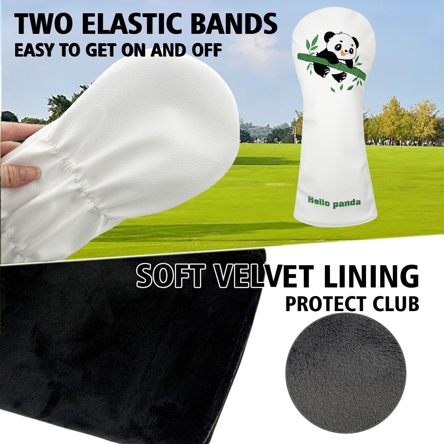 Sarung kepala golf berbahan ku - Golf Driver ulasan dan harga