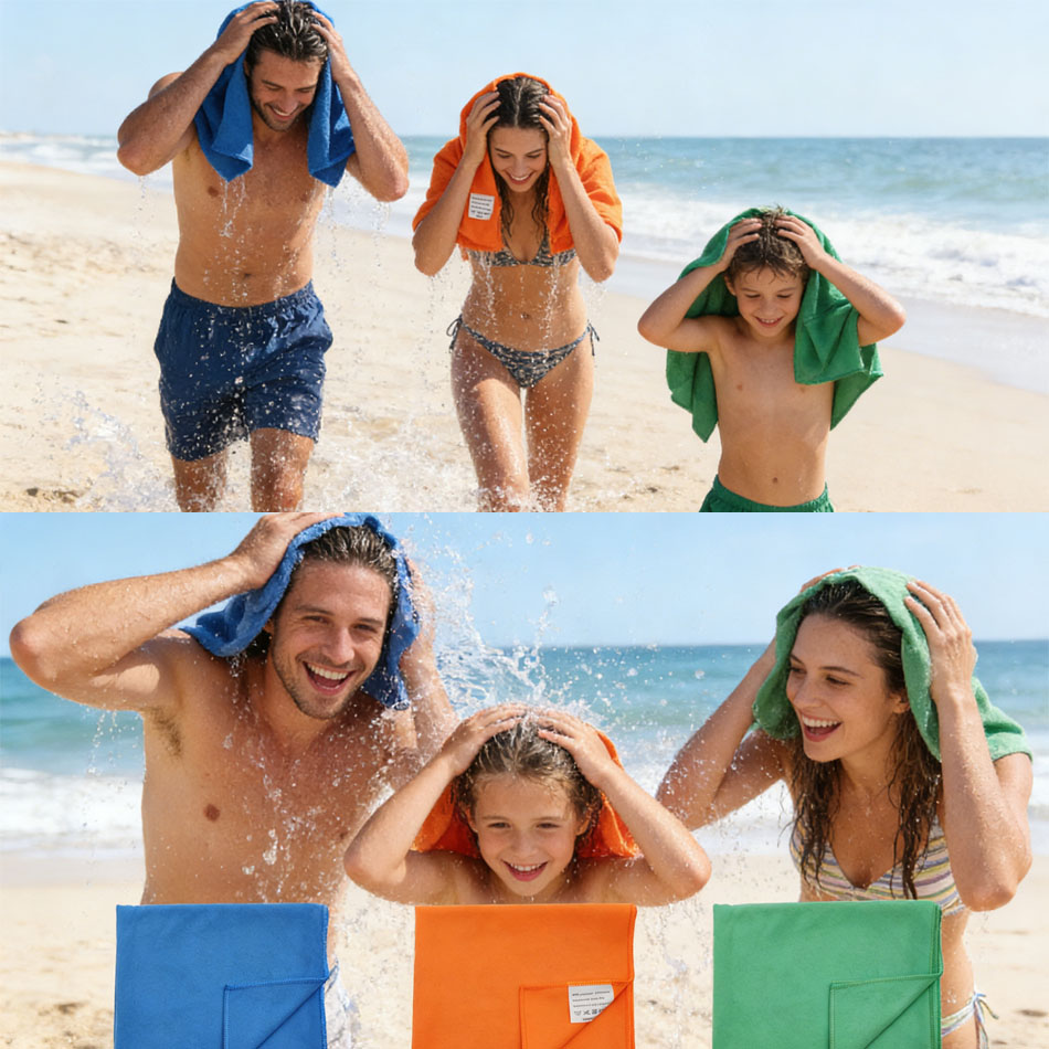 1 Buah Handuk Pantai Serat Mik - Golf Towel ulasan dan harga